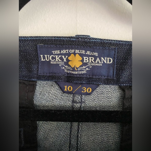 Low rise trouser Lucky Brand Jeans flared bottoms size 10 / 30 - Picture 4 of 7